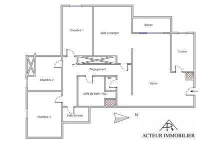 Appartement - 113 m² - 5 pièces