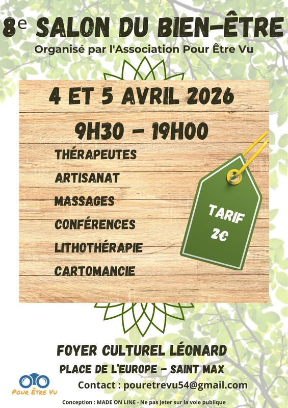 8ème Salon Bien-Être Pour Être Vu