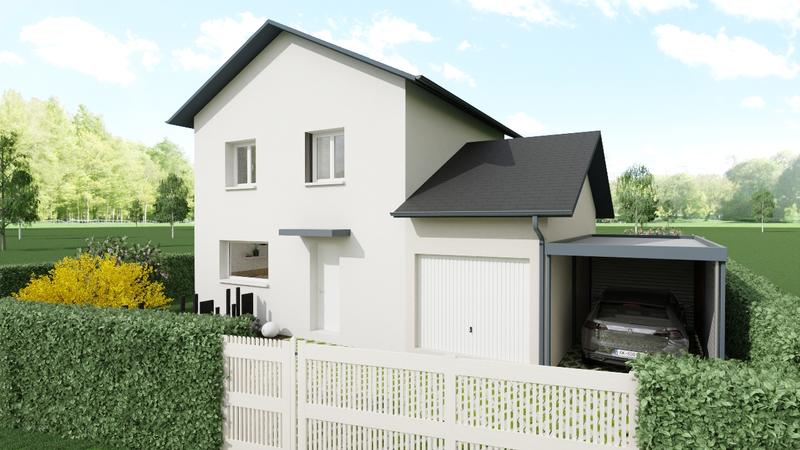 Maison - 80 m² - 4 pièces