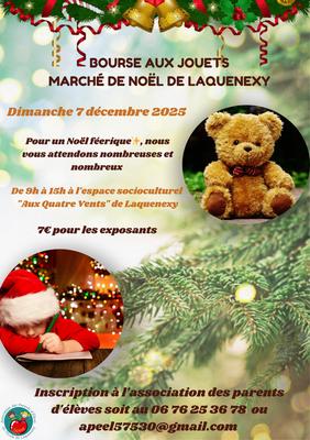 Bourse aux jouets et marché de noël de l'apeel