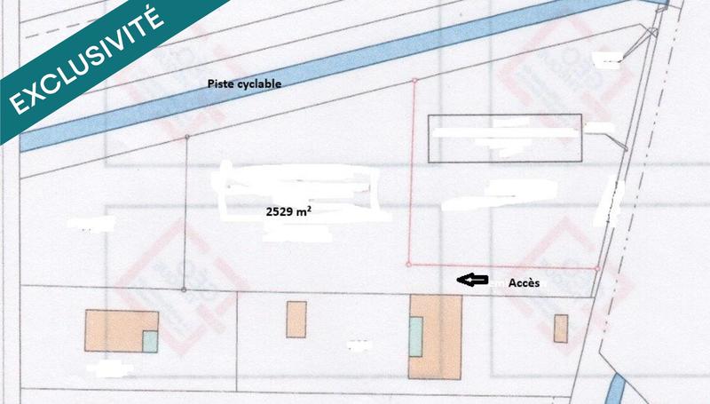 Terrain - 2 529 m²