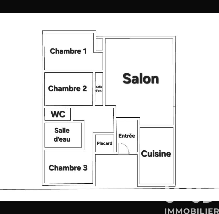 Appartement - 110 m² - 4 pièces