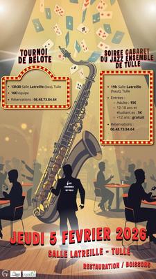 Tournoi de belote et soirée cabret