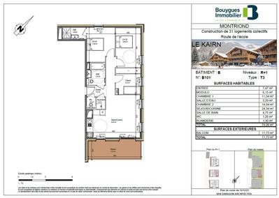 Appartement - 74 m² - 4 pièces
