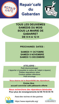 Ateliers du Repair'café