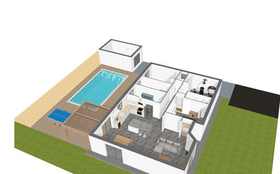 Maison - 128 m² - 5 pièces