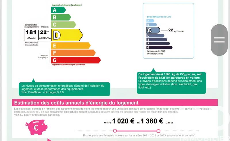 Appartement - 71 m² - 3 pièces