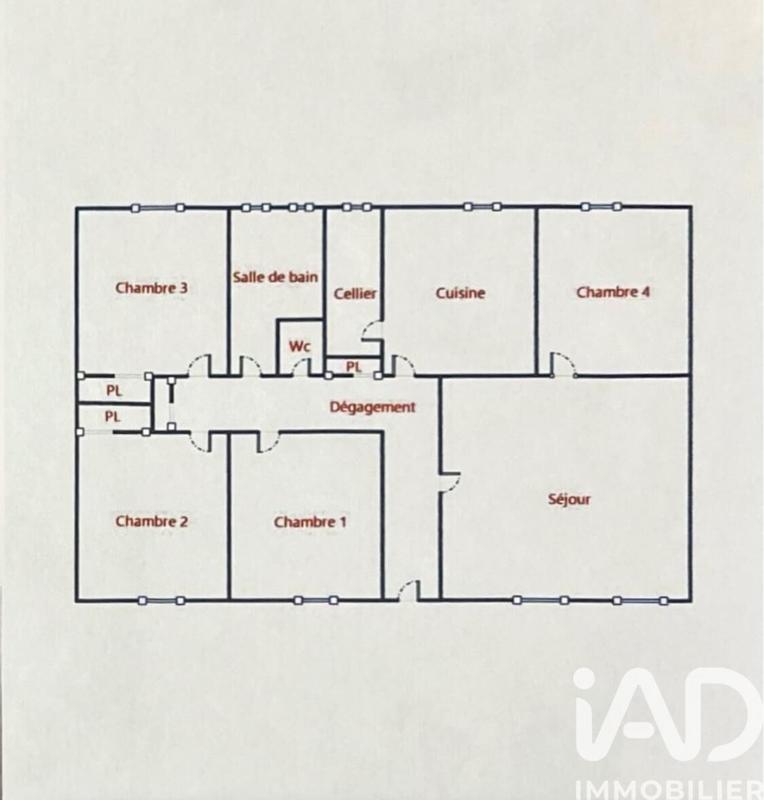 Maison - 94 m² - 5 pièces