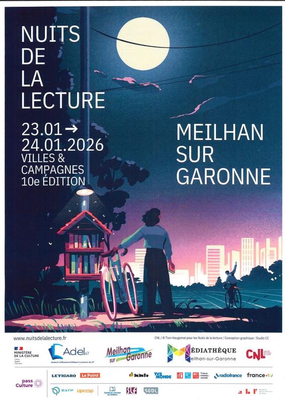 Nuits de la Lecture Villes et Campagnes 10ème édition