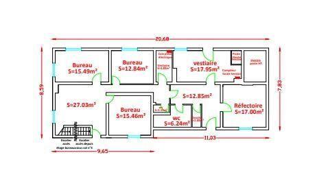 Local commercial - 1 700 m²