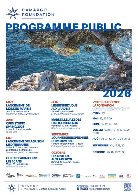 Soirée de lancement de Mondes Marins à la Fondation Camargo