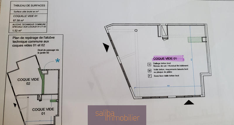 Local commercial - 88 m²