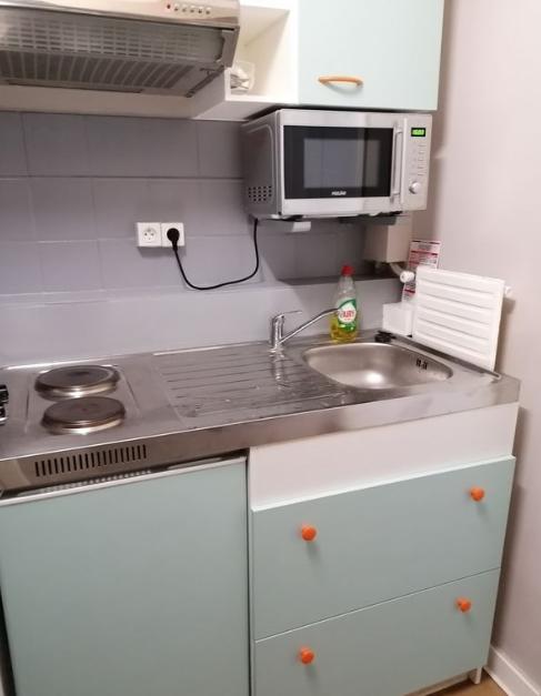 Studio - 15 m² - 1 pièce