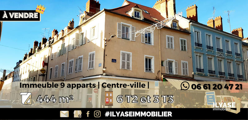 Immeuble - 444 m² - 24 pièces