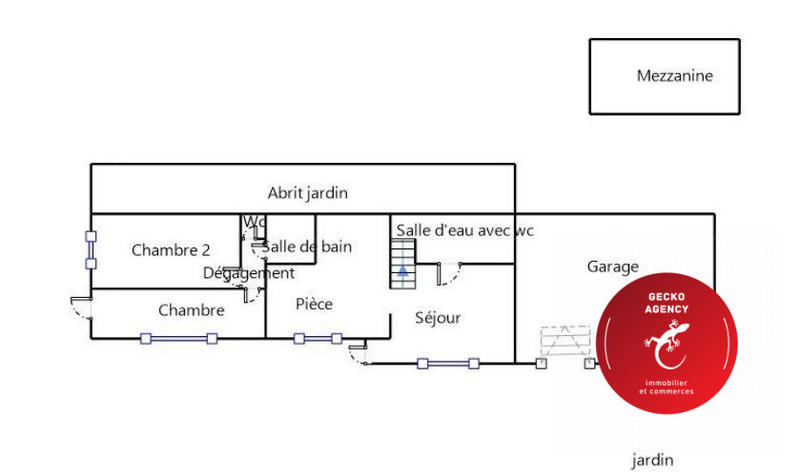 Maison traditionnelle - 70 m² - 4 pièces