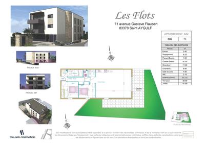 Appartement - 81 m² - 3 pièces