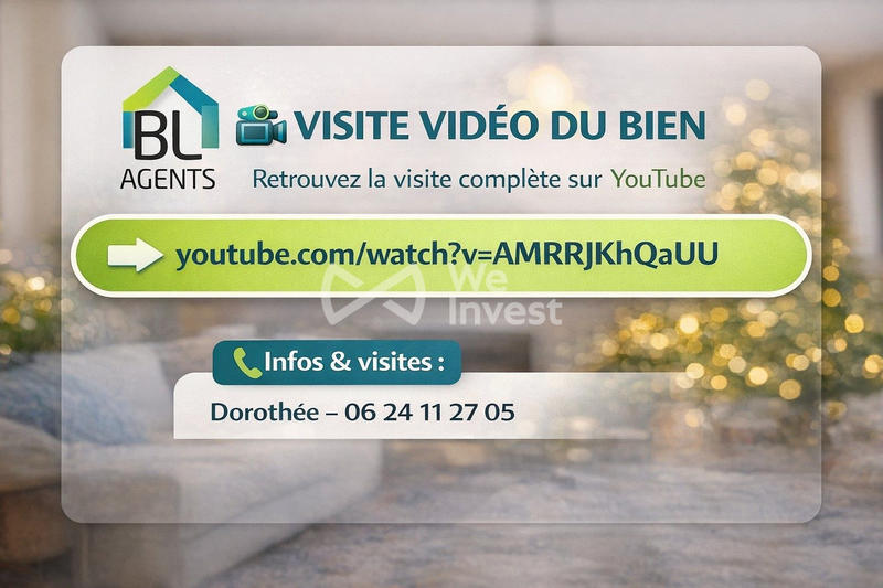 Maison - 80 m² - 4 pièces