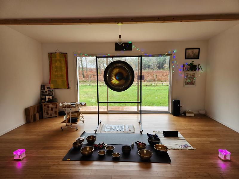 Bain sonore au gong