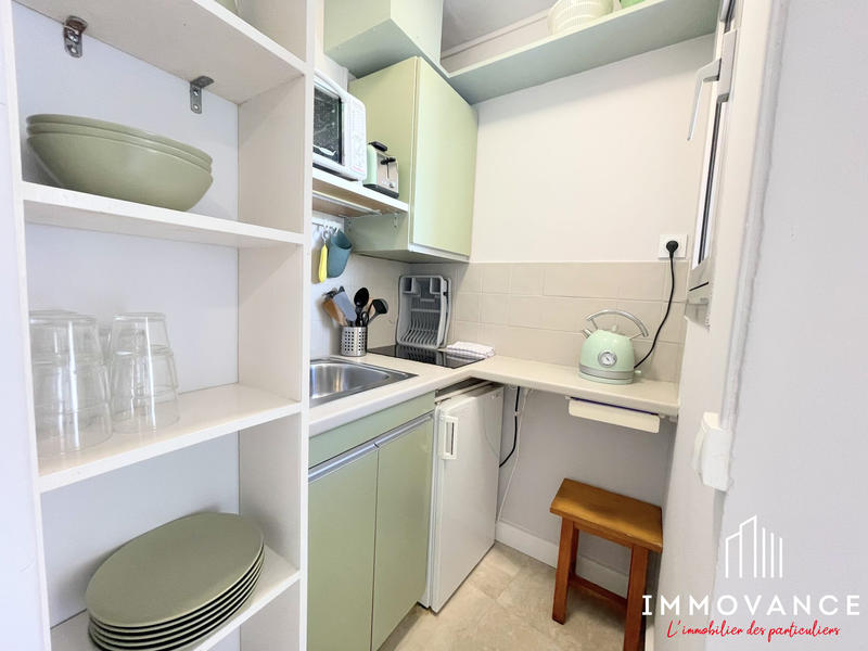 Appartement - 19 m² - 1 pièce