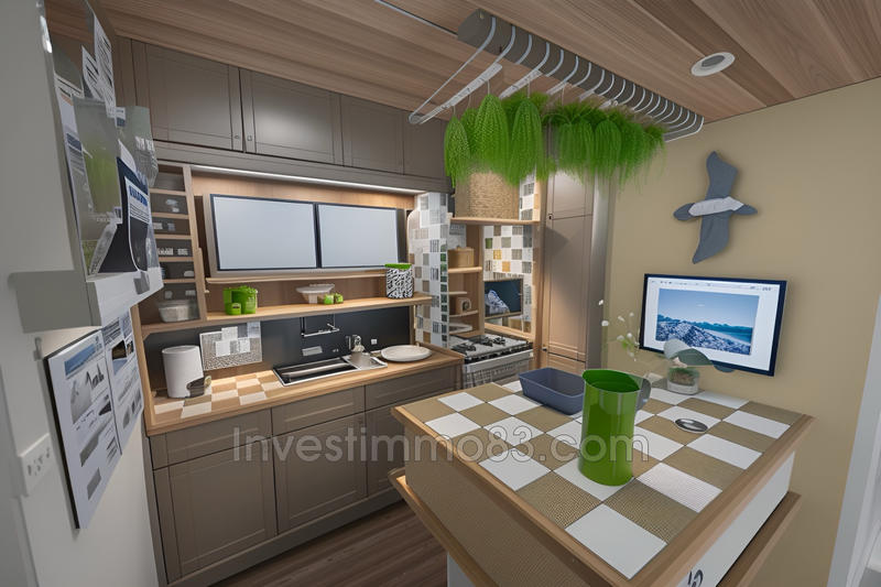 Appartement - 45 m² - 2 pièces