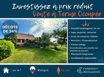 Viager - Maison ancienne - 90 m² - 4 pièces