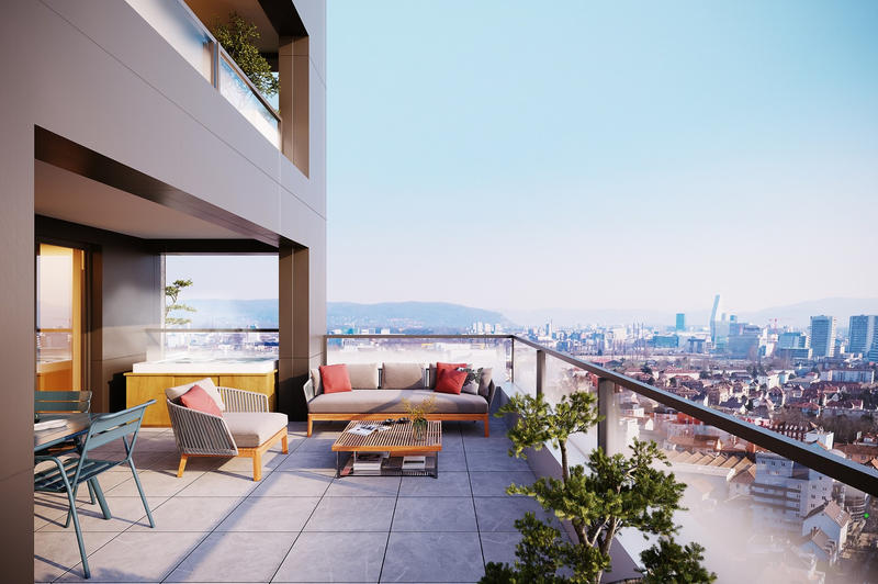 Appartement - 90 m² - 4 pièces