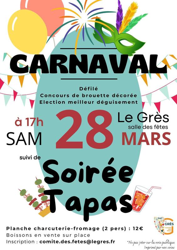 Carnaval &amp; Soirée Tapas