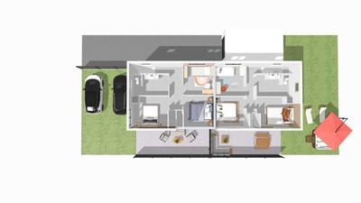 Maison - 90 m² - 4 pièces