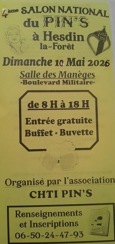 4 ème salon du pin's des hauts de france