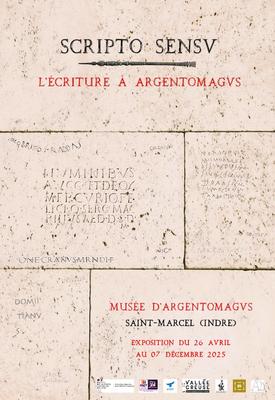 Exposition « Scripto Sensu, l’écriture à Argentomagus »
