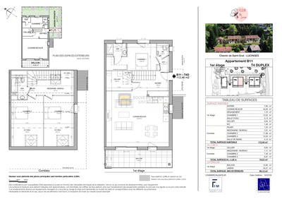 Appartement - 112 m² - 4 pièces