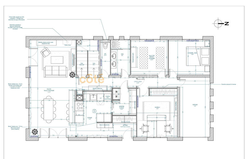 Maison - 179 m² - 8 pièces