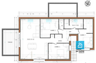 Appartement - 96 m² - 4 pièces