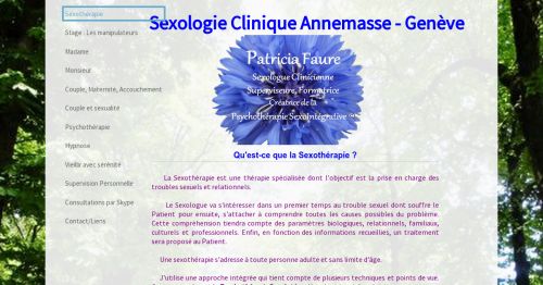 Sexologue Annemasse Patricia Faure