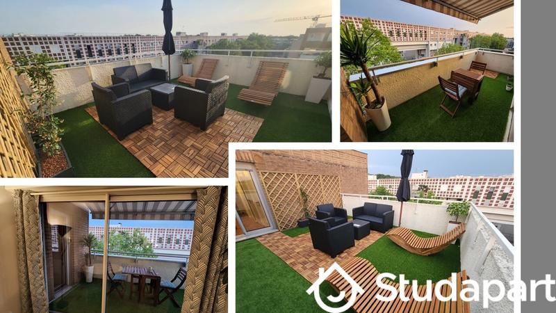 Chambre - 10 m² - 1 pièce