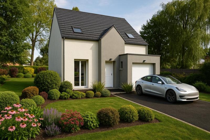 Maison - 89 m² - 6 pièces