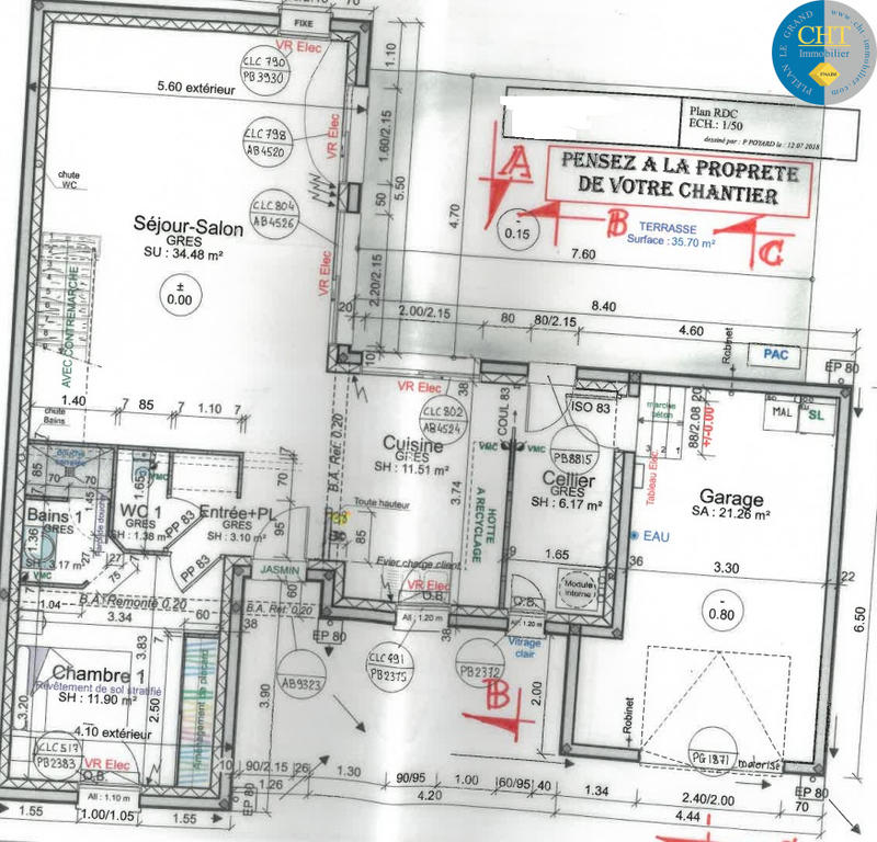 Maison - 110 m² - 5 pièces