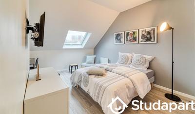 Chambre - 10 m² - 1 pièce