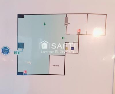 Local commercial - 43 m² - 1 pièce