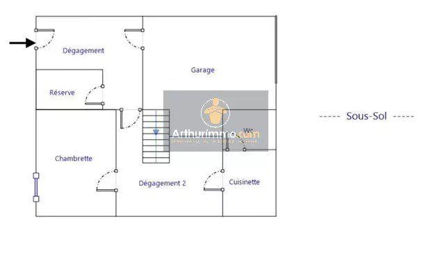 Maison - 85 m² - 6 pièces