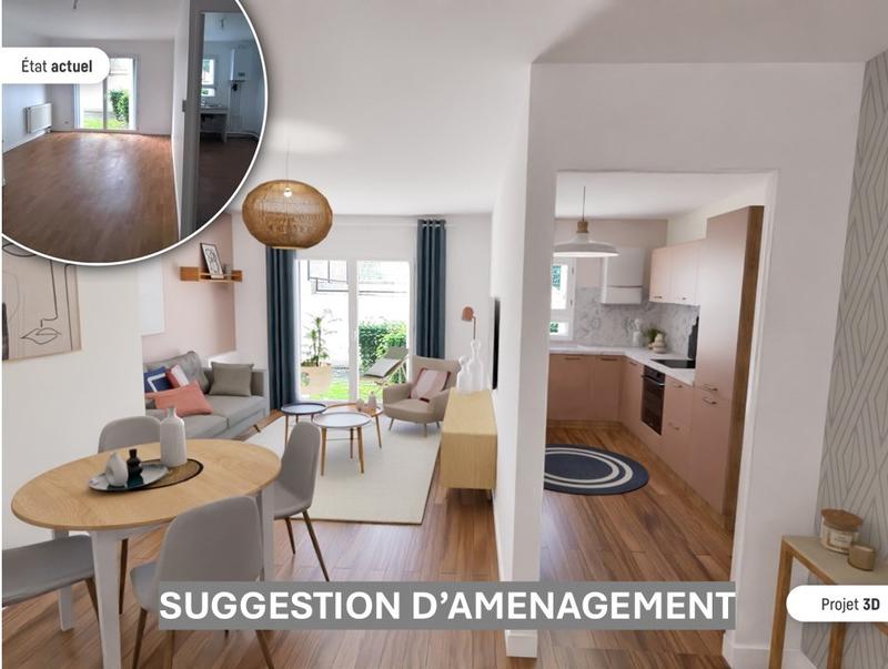 Appartement - 58 m² - 3 pièces