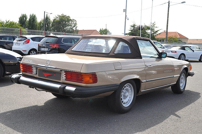 Mercedes Sl 380 americaine