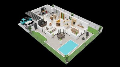 Maison - 128 m² - 4 pièces