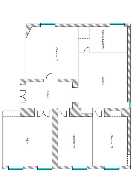Appartement - 100 m² - 4 pièces