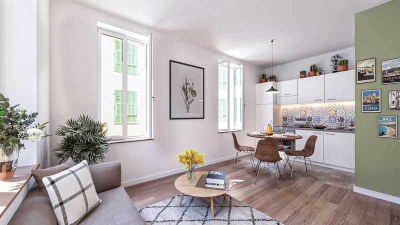 Appartement - 45 m² - 2 pièces