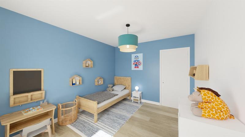 Appartement - 90 m² - 4 pièces