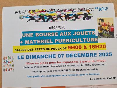 Bourse aux jouets et puériculture