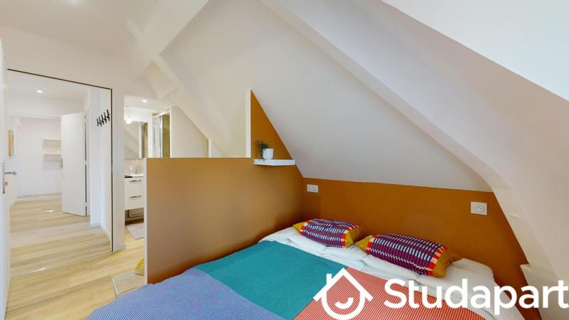 Chambre - 11 m² - 1 pièce