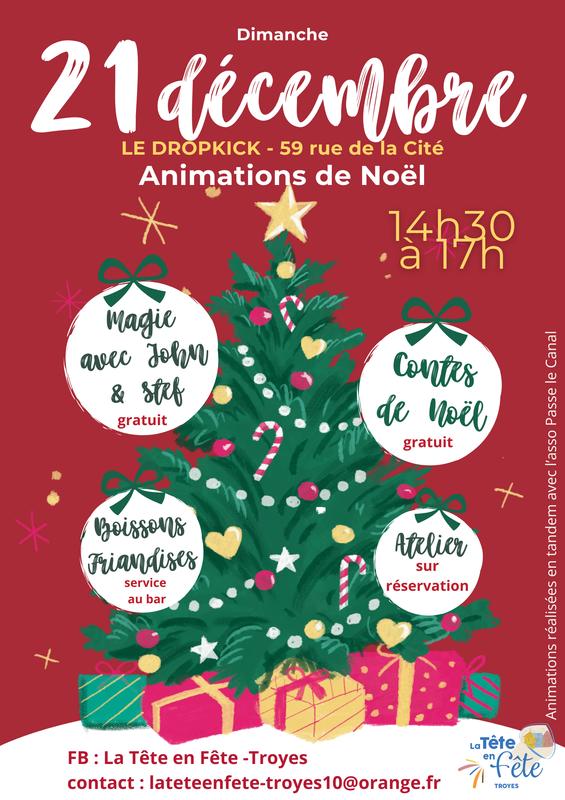 Animations de Noël - la Tête en Fête