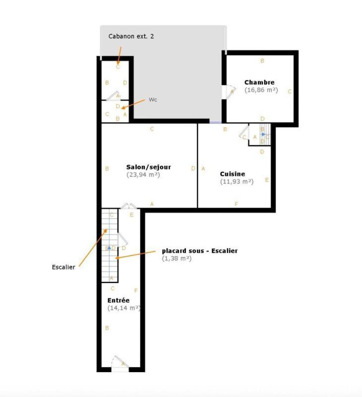 Maison ancienne - 125 m² - 5 pièces